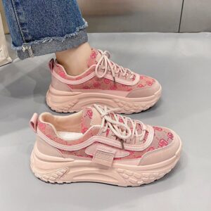 Heel type fashionable sneakers for Women
