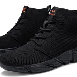 Mens High Top Breathable Sock Walking Shoes Casual